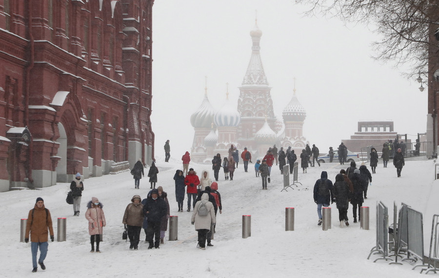 Μόσχα: Η σφοδρότερη χιονόπτωση από το 1949
