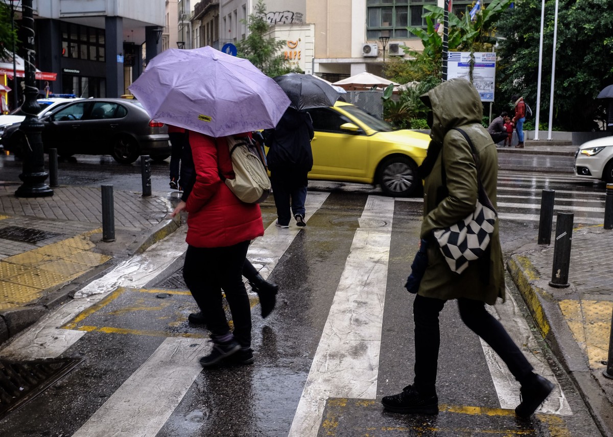 Καιρός: Βροχές σε μεγάλο μέρος της χώρας – Χιόνι στα ορεινά