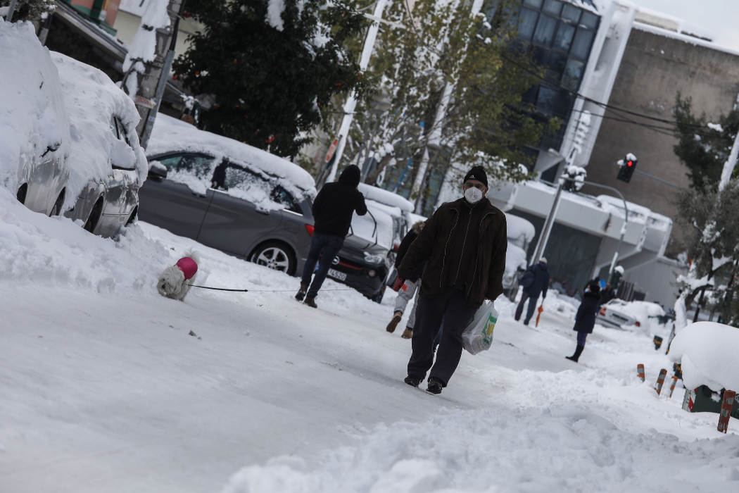 Κακοκαιρία Ελπίς: Ισχυρός παγετός και πολικές θερμοκρασίες και σήμερα