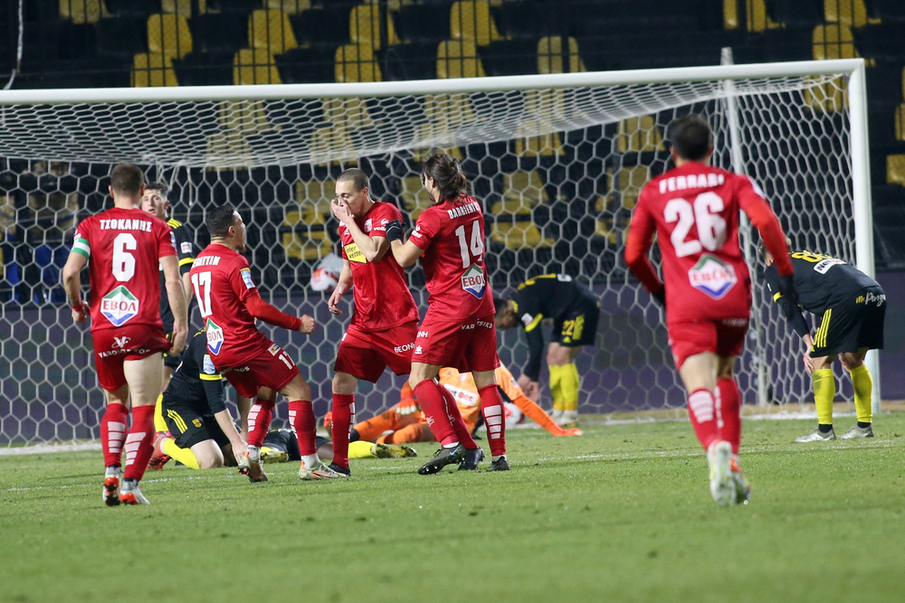 Μεγάλο διπλό του Βόλου στου Χαριλάου, 2-0 τον Άρη [Βίντεο]