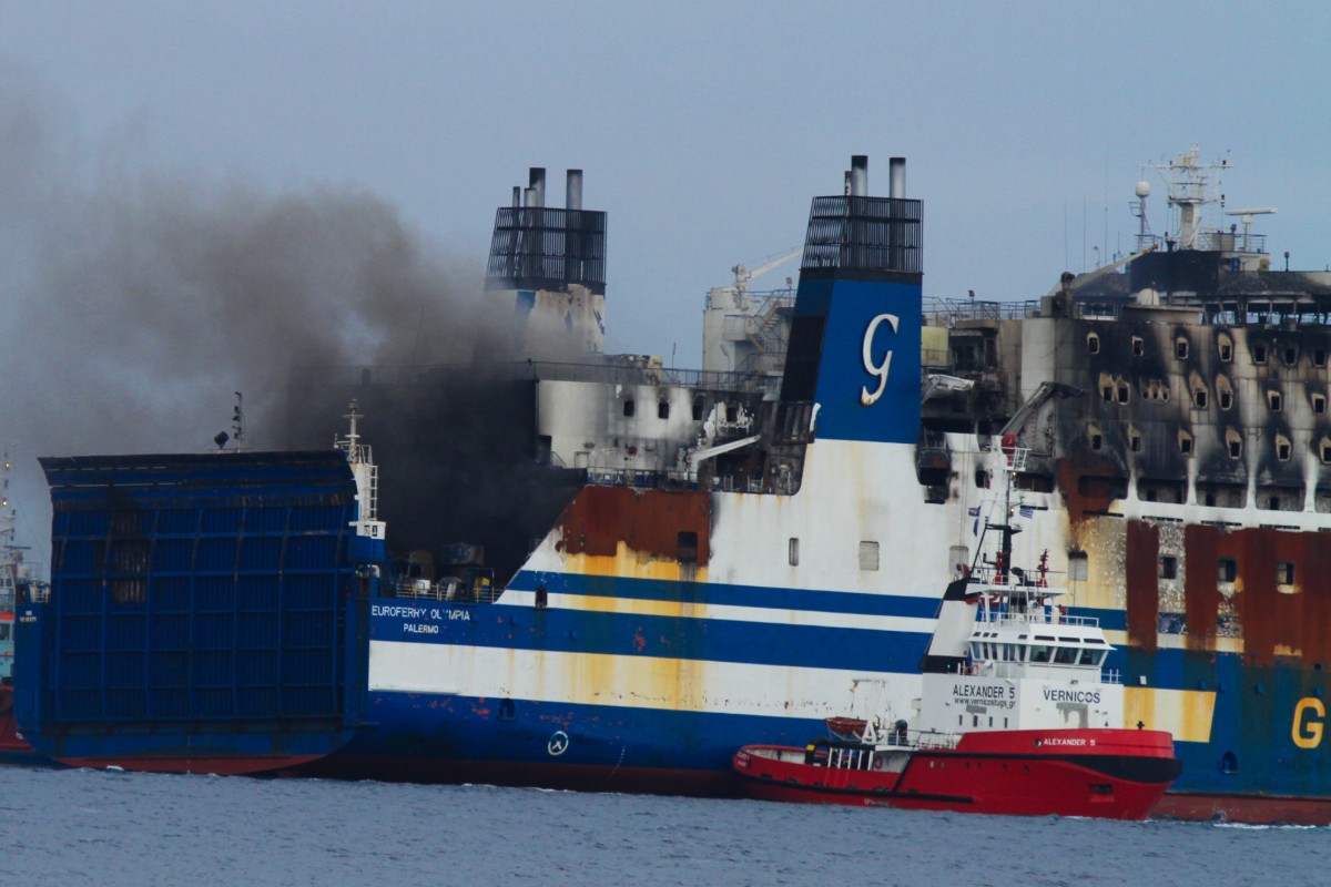 Φωτιά στο Euroferry Olympia: Παραλείψεις και ελλιπείς έλεγχοι – Άθλιες συνθήκες στις καμπίνες