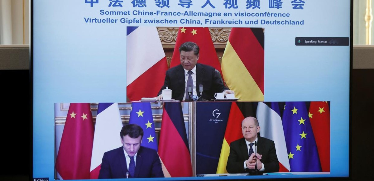 Επικοινωνία Μακρόν, Τζινπίνγκ και Σολτς: Ο Κινέζος πρόεδρος ζήτησε τη «μέγιστη αυτοσυγκράτηση» για την Ουκρανία