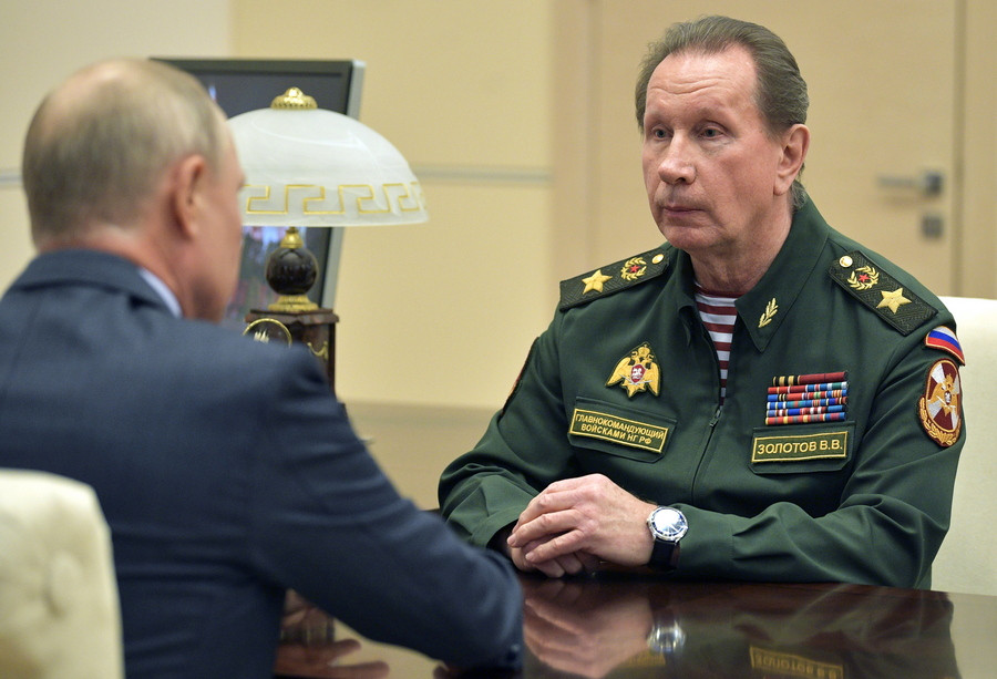 Αρχηγός ρωσικής Εθνοφρουράς για την εισβολή στην Ουκρανία: «Δεν πηγαίνουν όλα όσο γρήγορα θα θέλαμε»