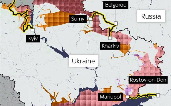 Αυτές είναι οι περιοχές που ελέγχει η Ρωσία – Που κατευθύνονται τα ρωσικά στρατεύματα
