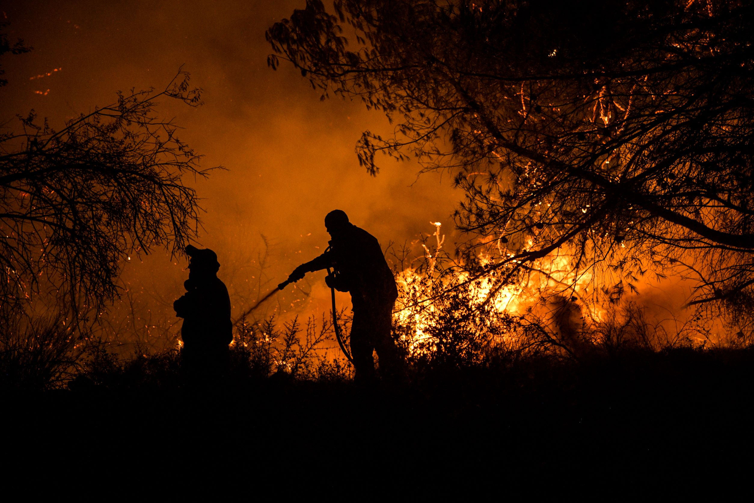 Μπαράζ δασικών πυρκαγιών στα Χανιά