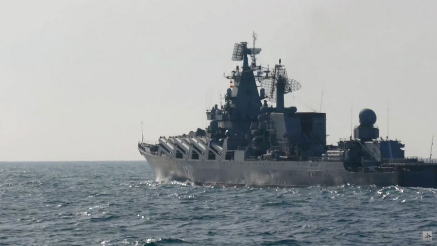 Ο αρχηγός του Πολεμικού Ναυτικού της Ρωσίας συναντήθηκε με μέλη του πληρώματος του Moskva