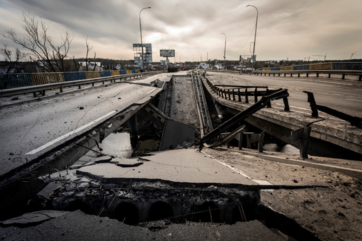 Απεσταλμένος του Tvxs.gr από Ουκρανία: Η ήττα του ρωσικού στρατού στην κατεστραμμένη γέφυρα του Ιρπίν