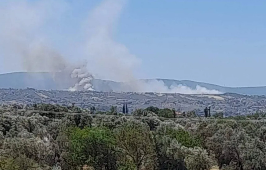 Φωτιά σε αγροτοδασική έκταση στο Σχηματάρι