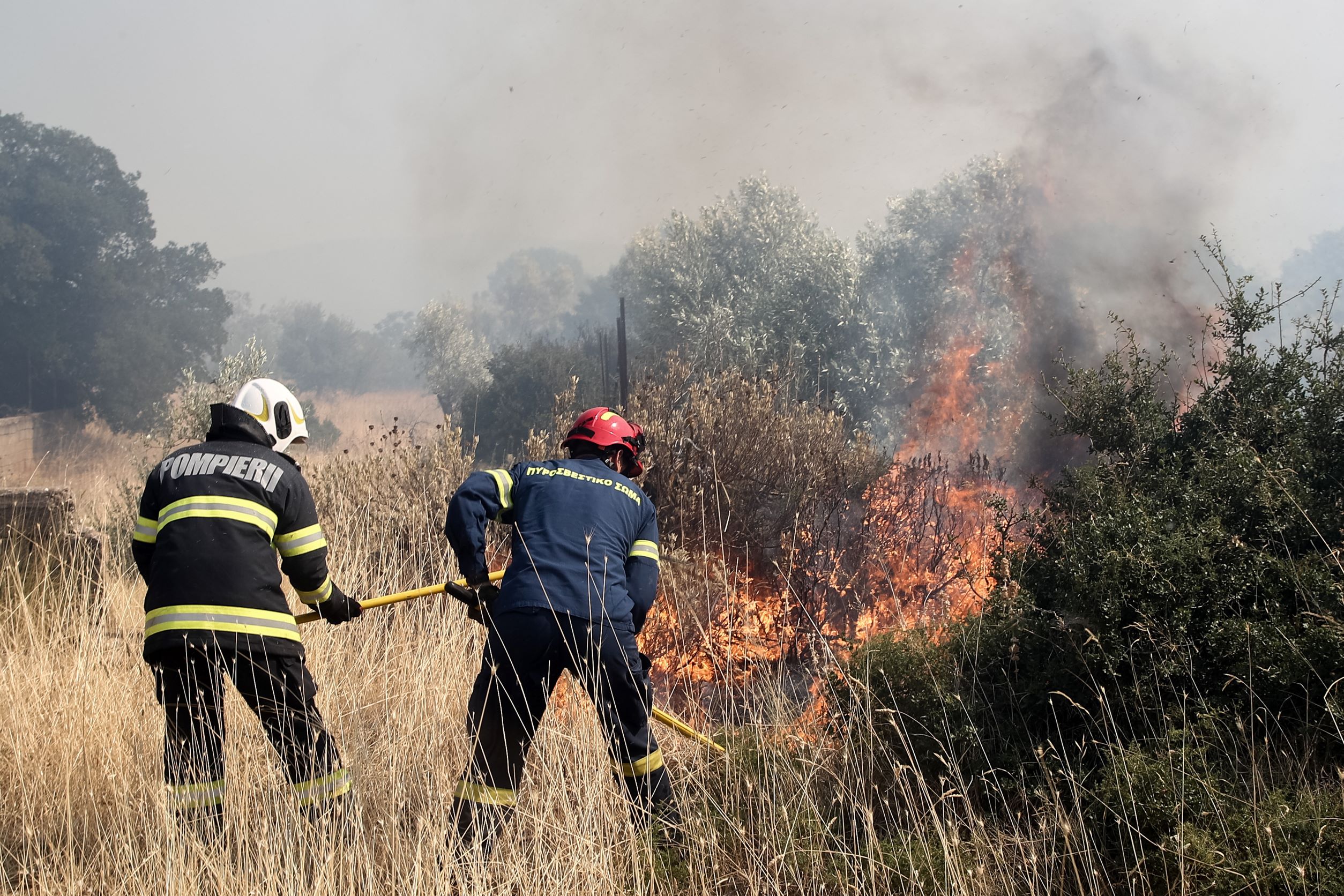 Υπό μερικό έλεγχο η φωτιά στο Πικέρμι