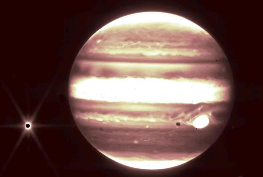 Νέες εντυπωσιακές εικόνες το από τον πλανήτη Δία από το James Webb