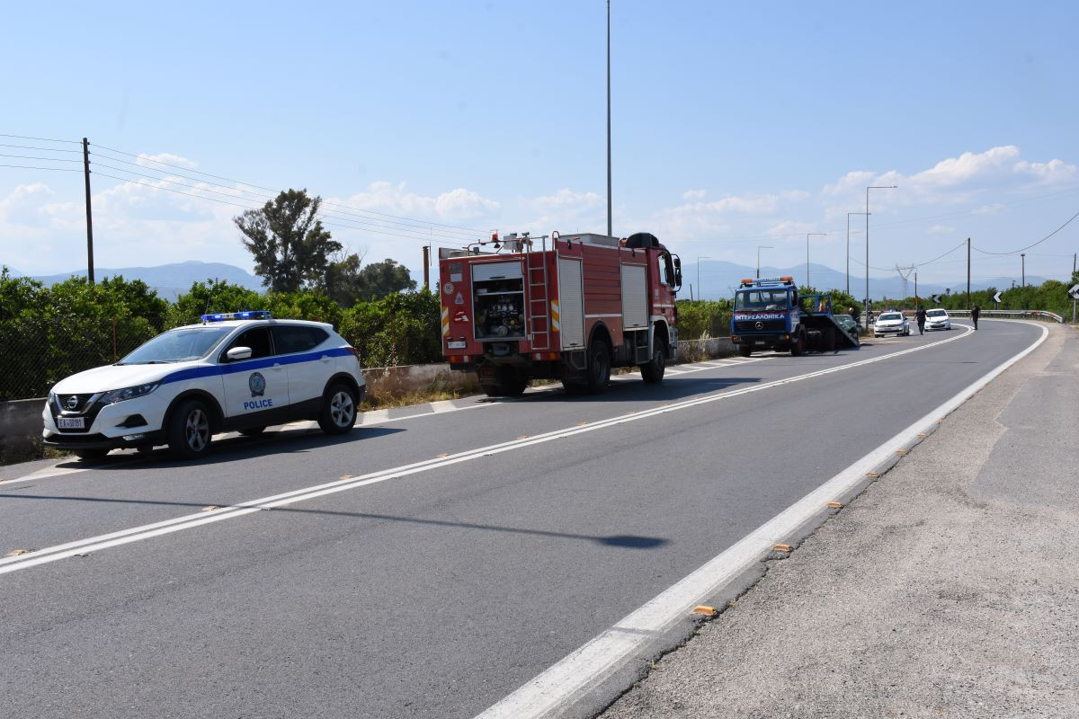 Εθνική Οδός: Δύο νεκροί και δύο τραυματίες σε τροχαίο στην Κορίνθου Τριπόλεως