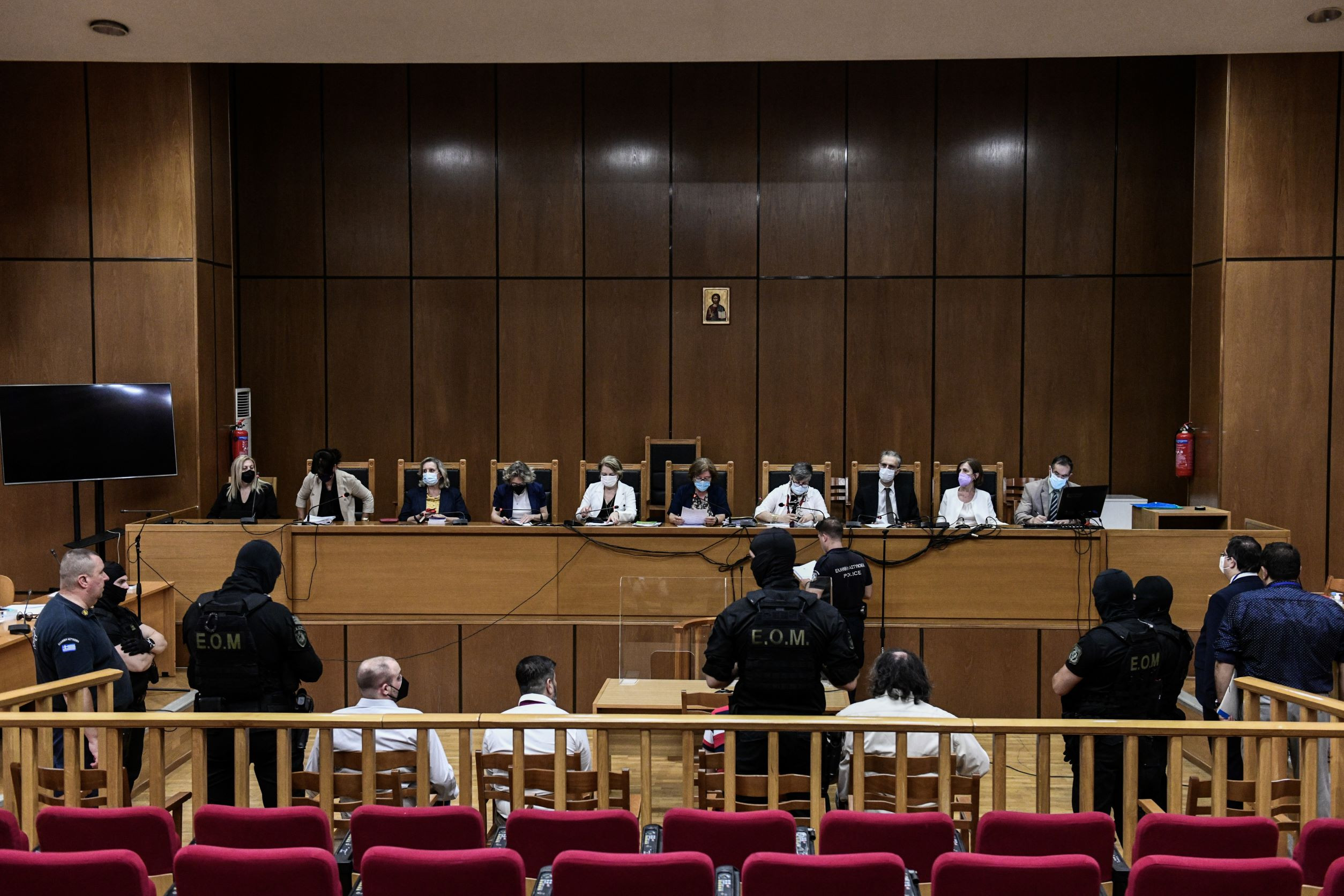 «Χρυσή Αυγή»: Απορρίφθηκε το αίτημα Μιχαλολιάκου για αναβολή – 28 Σεπτεμβρίου η δίκη