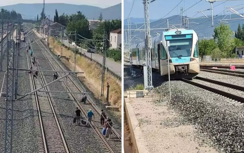 Καταρρέει ο σιδηρόδρομος: Επιβάτες αναγκάστηκαν να περπατήσουν 1 χλμ δίπλα σε γραμμή με ρεύμα