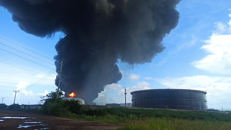 Κούβα: Μεγάλη πυρκαγιά σε πετρελαϊκές εγκαταστάσεις [Βίντεο]