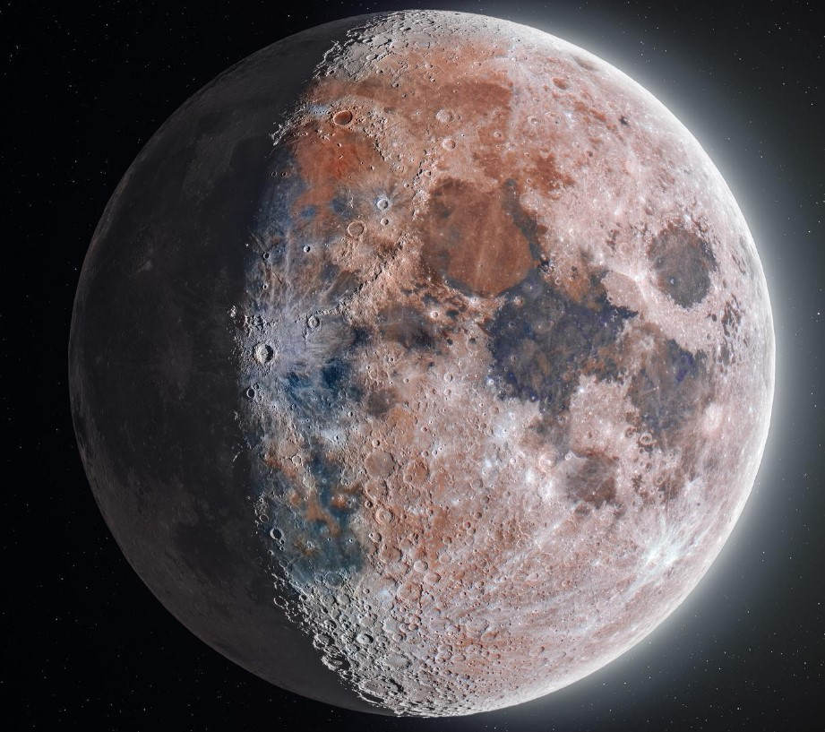 Εντυπωσιακή φωτογραφία της Σελήνης από αστροφωτογράφους – Συνδύασαν 250.000 πλάνα [Φωτο]