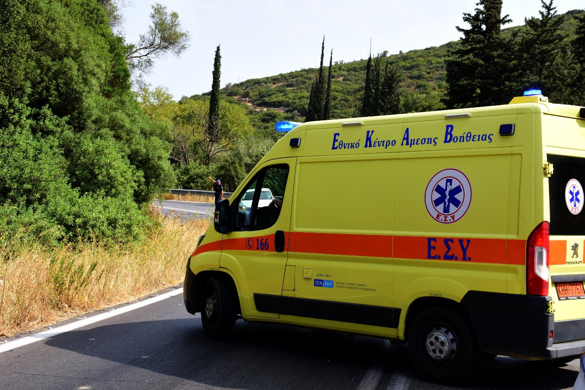 Ένας νεκρός και μία τραυματίας σε τροχαίο δυστύχημα στην Κοζάνη