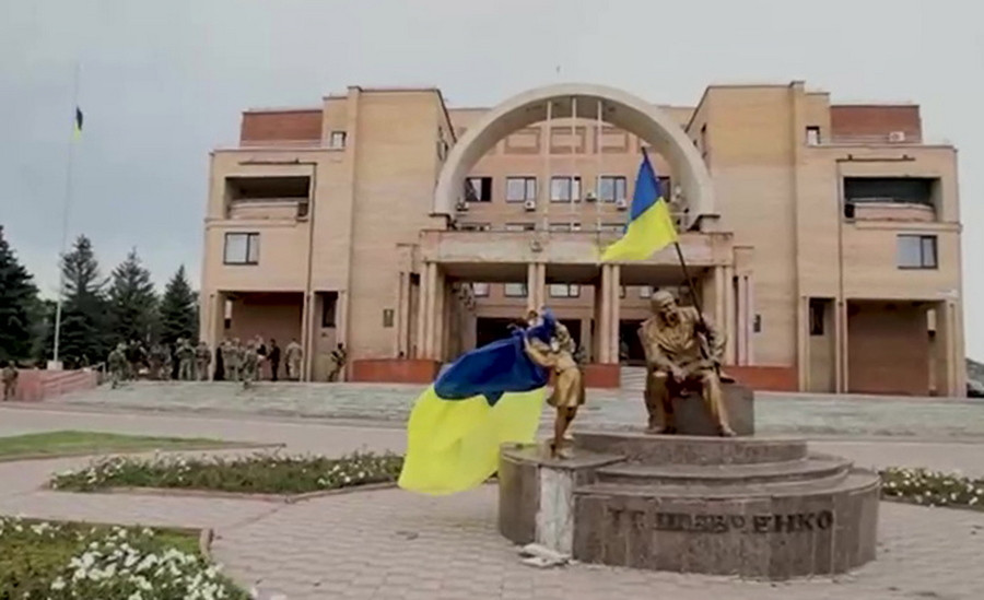 Ο ουκρανικός στρατός προωθείται στα βόρεια του Χαρκόβου
