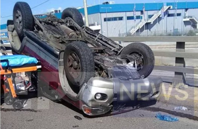 Τροχαίο ατύχημα με ντελαπαρισμένο αυτοκίνητο στον Κηφισό