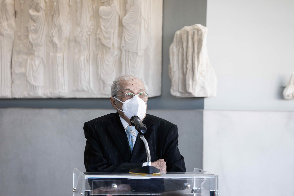Πέθανε ο πρόεδρος του ΔΣ του Μουσείου της Ακρόπολης, Δημήτρης Παντερμαλής