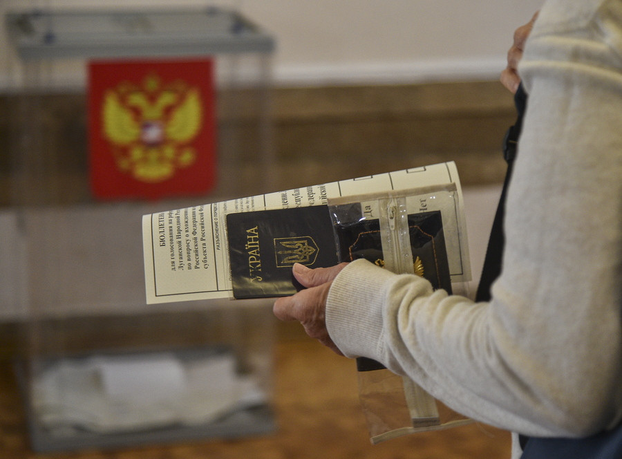 Ουκρανία: Σε εξέλιξη τα «δημοψηφίσματα» για προσάρτηση στη Ρωσία – Αντιδρούν Κίεβο, Ουάσιγκτον