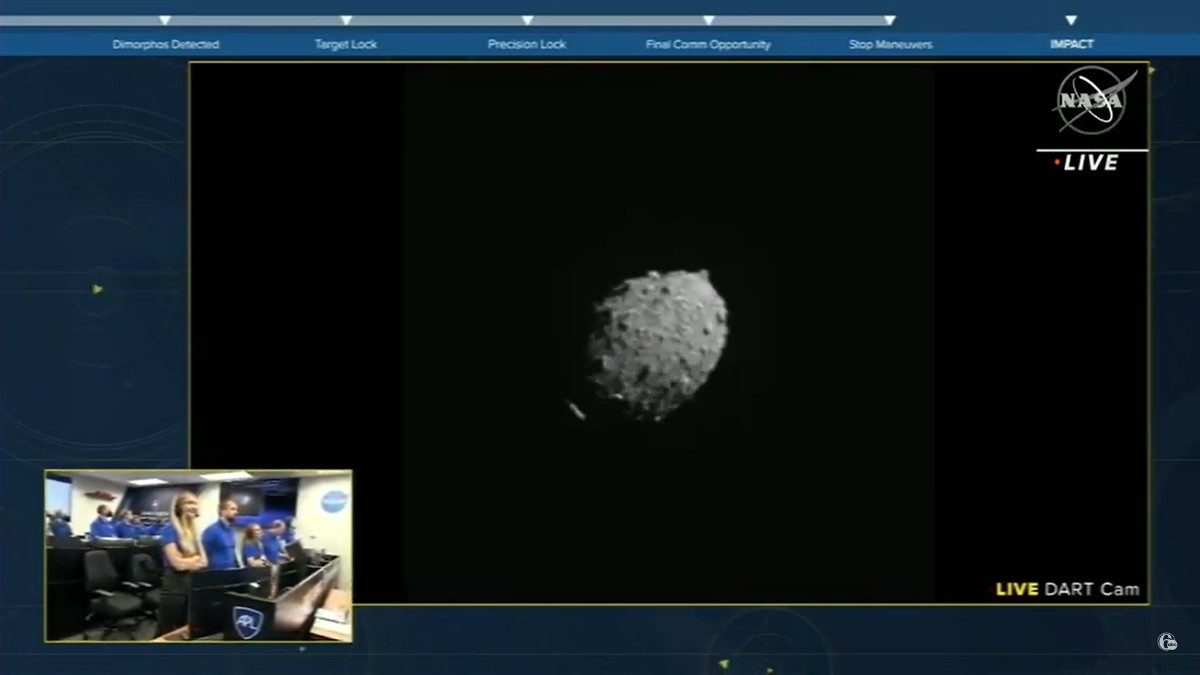 Αποστολή Εξετελέσθη: Η NASA χτύπησε τον αστεροειδή για να τον εκτρέψει από την πορεία του [Βίντεο]