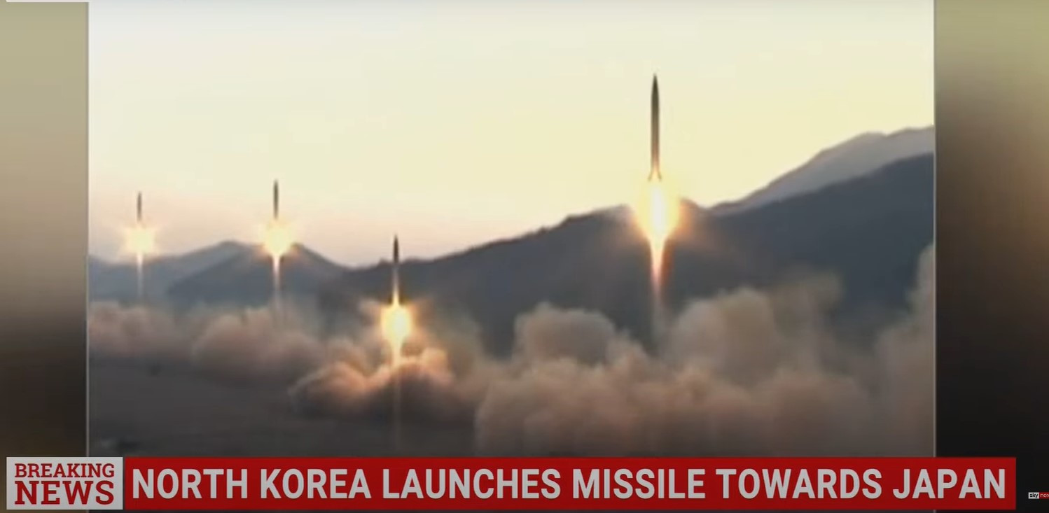 Εκτόξευση βαλλιστικού πυραύλου από τη Βόρεια Κορέα – Η αντίδραση ΗΠΑ, Ν.Κορέας και Ιαπωνίας [Βίντεο]