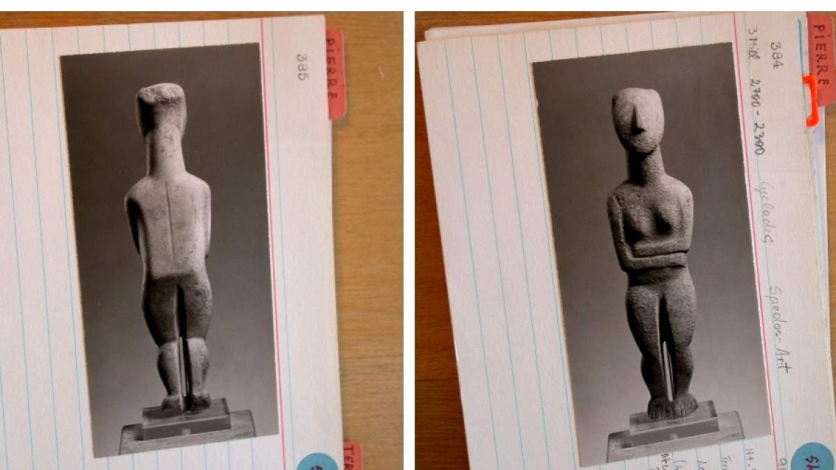 Στη Δικαιοσύνη προσέφυγαν οι αρχαιολόγοι για τη συλλογή Στερν στον απόηχο της αρχαιοκαπηλίας