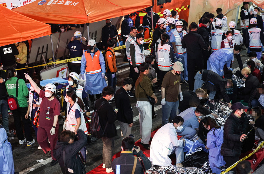 Τραγωδία στη Νότια Κορέα: Εκατόμβη νεκρών στον εορτασμό του Χάλογουιν