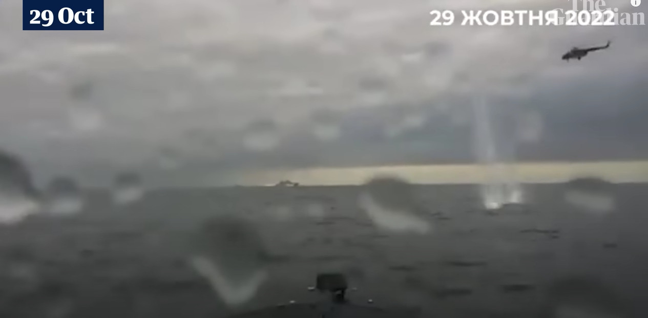 Σφοδρό ουκρανικό πλήγμα σε ρωσική ναυαρχίδα της Μαύρης Θάλασσας [Βίντεο]