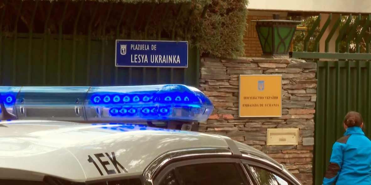 Έκρηξη στην ουκρανική πρεσβεία στη Μαδρίτη – Πληροφορίες για έναν τραυματία