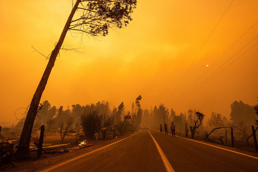Η Χιλή φλέγεται: 23 νεκροί στα πύρινα μέτωπα εν μέσω καύσωνα