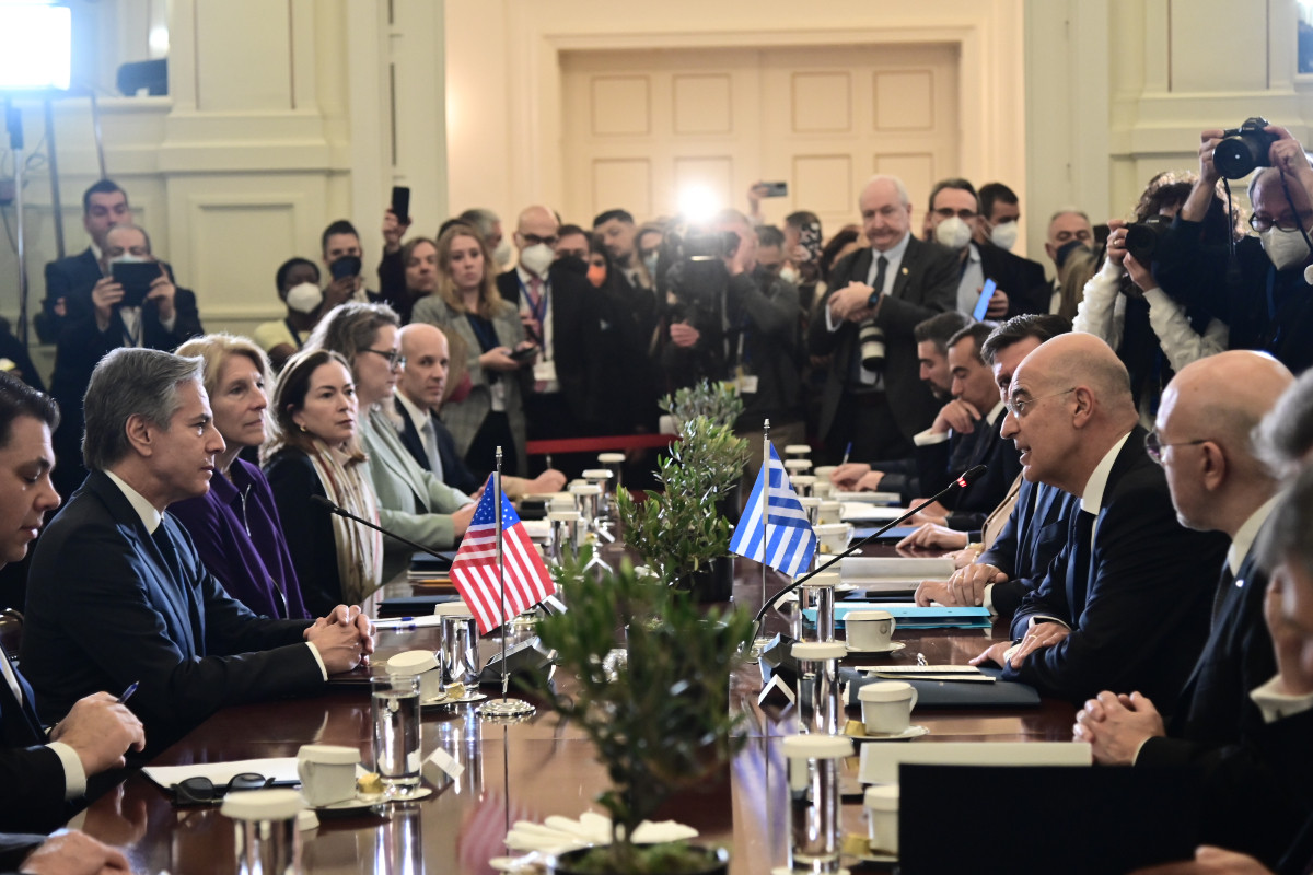 Συνάντηση Δένδια – Μπλίνκεν: Ξεκινά ο 4ος γύρος Στρατηγικού Διαλόγου Ελλάδας – ΗΠΑ