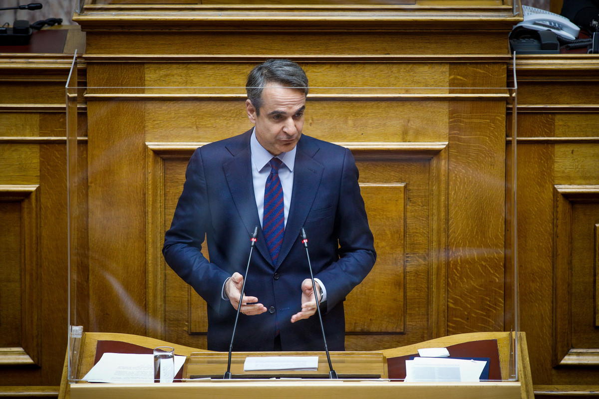 Ο Κυριάκος Μητσοτάκης στη συζήτηση επί του νομοσχεδίου του υπουργείου Οικονομικών [Live]