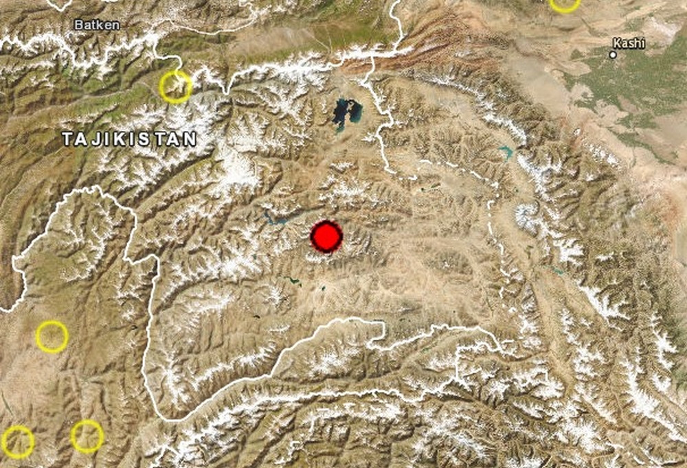 Τατζικιστάν: Σεισμός 6,8 βαθμών στα σύνορα με την Κίνα