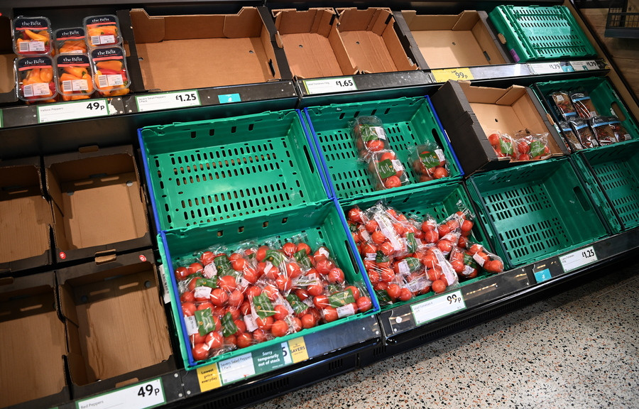 Βρετανική κυβέρνηση για ελλείψεις στα λαχανικά: Φάτε γογγύλια