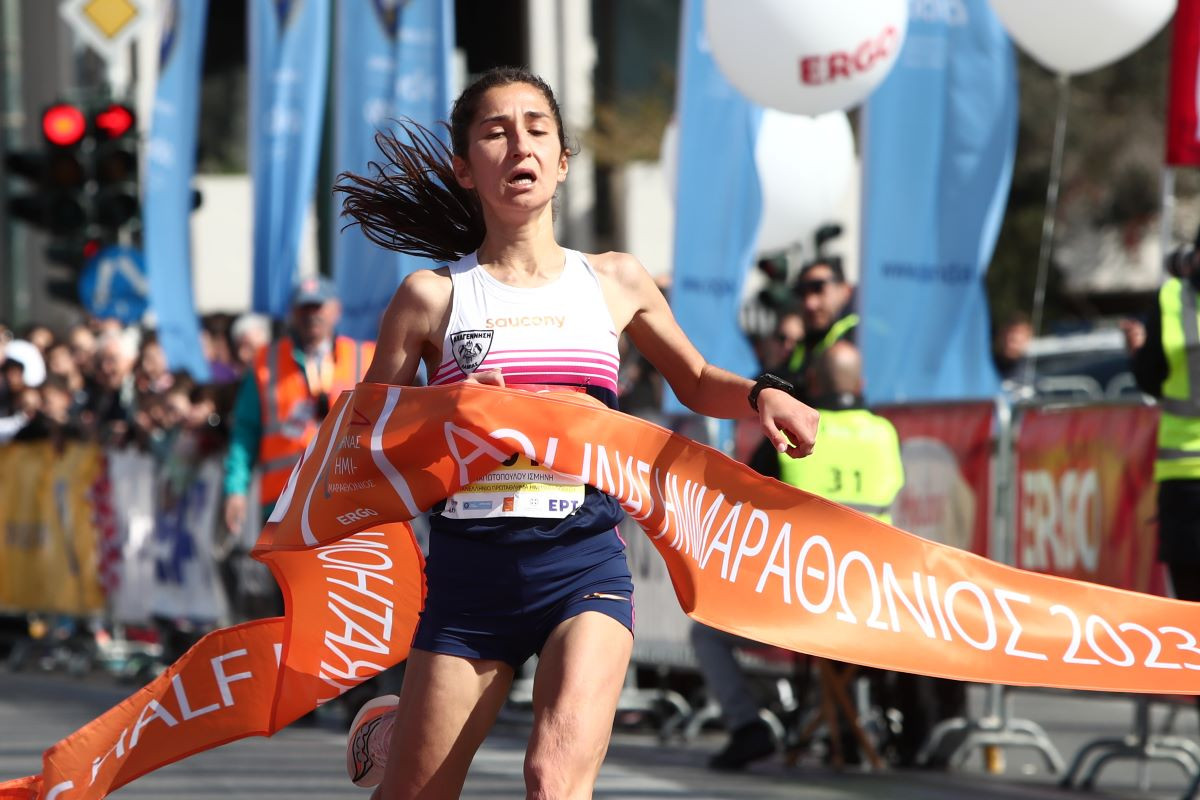 11ος Ημιμαραθώνιος Αθήνας: Η Ισμήνη Παναγιωτοπούλου πρώτη στις γυναίκες