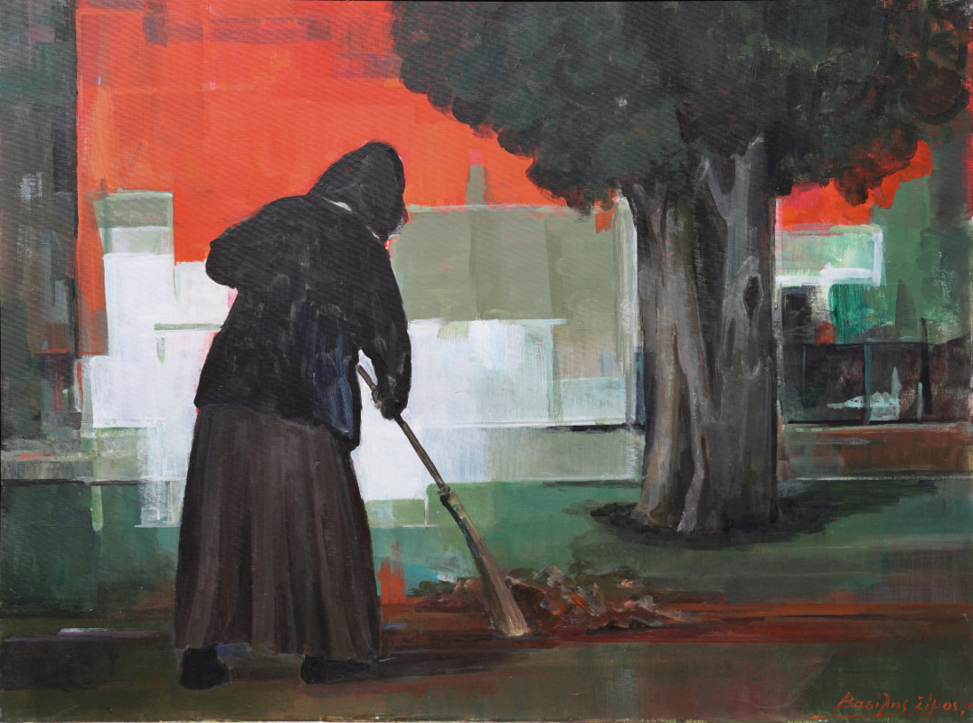 Έκθεση ζωγραφικής: Βασίλης Σίμος: «Μια ματιά πίσω. Έργα 1954-2014»