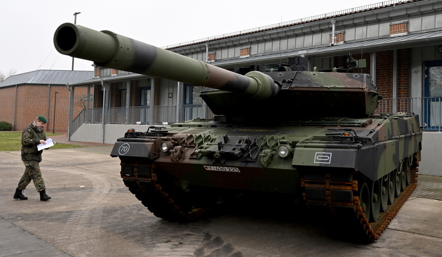 Ουκρανία: Έφτασαν από την Γερμανία τα 18 Leopard