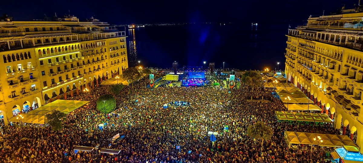 Η συναυλία: Χιλιάδες Θεσσαλονικείς είπαν «Όχι στην ιδιωτικοποίηση του νερού»