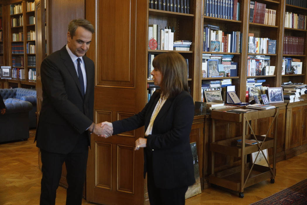 Το Σάββατο η συνάντηση Μητσοτάκη – Σακελλαροπούλου για την επίσημη έναρξη της προεκλογικής περιόδου