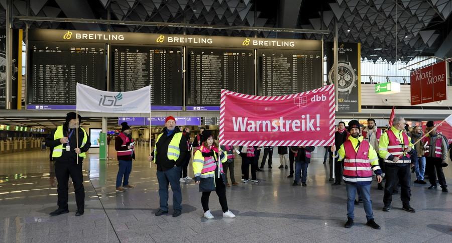 Γερμανία: Νέες απεργίες στα αεροδρόμια