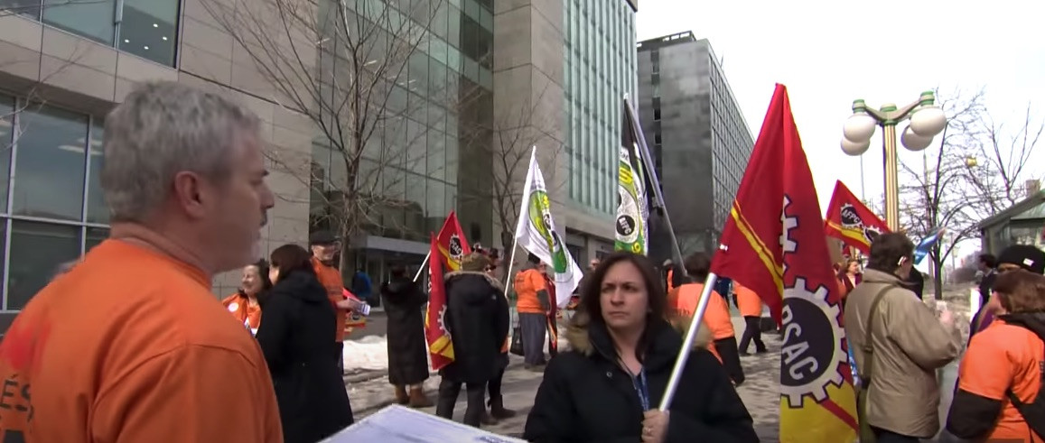 Καναδάς: Μαζική απεργία στο Δημόσιο για αυξήσεις στους μισθούς