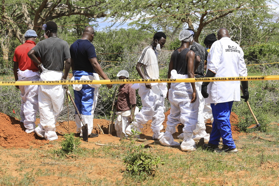 Κένυα: Στους 89 οι νεκροί-μέλη της αίρεσης που νήστεψαν μέχρι θανάτου