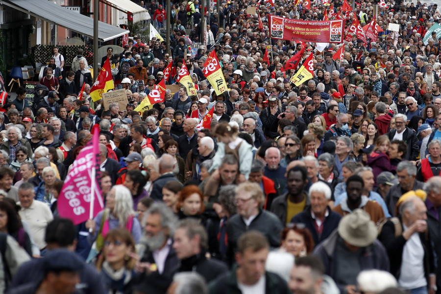 Γαλλία: Νέες απεργιακές κινητοποιήσεις αποφάσισαν τα συνδικάτα