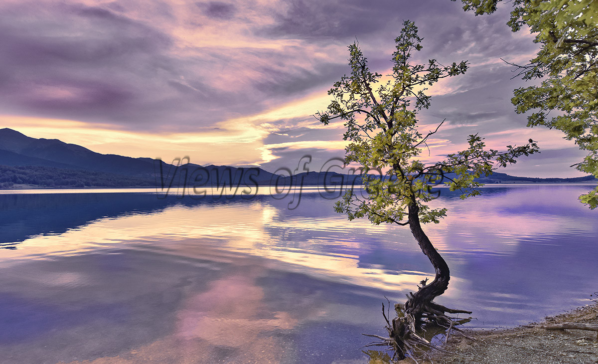 Λίμνη Πλαστήρα, μαγευτικές εικόνες στα γυρίσματα του καιρού…