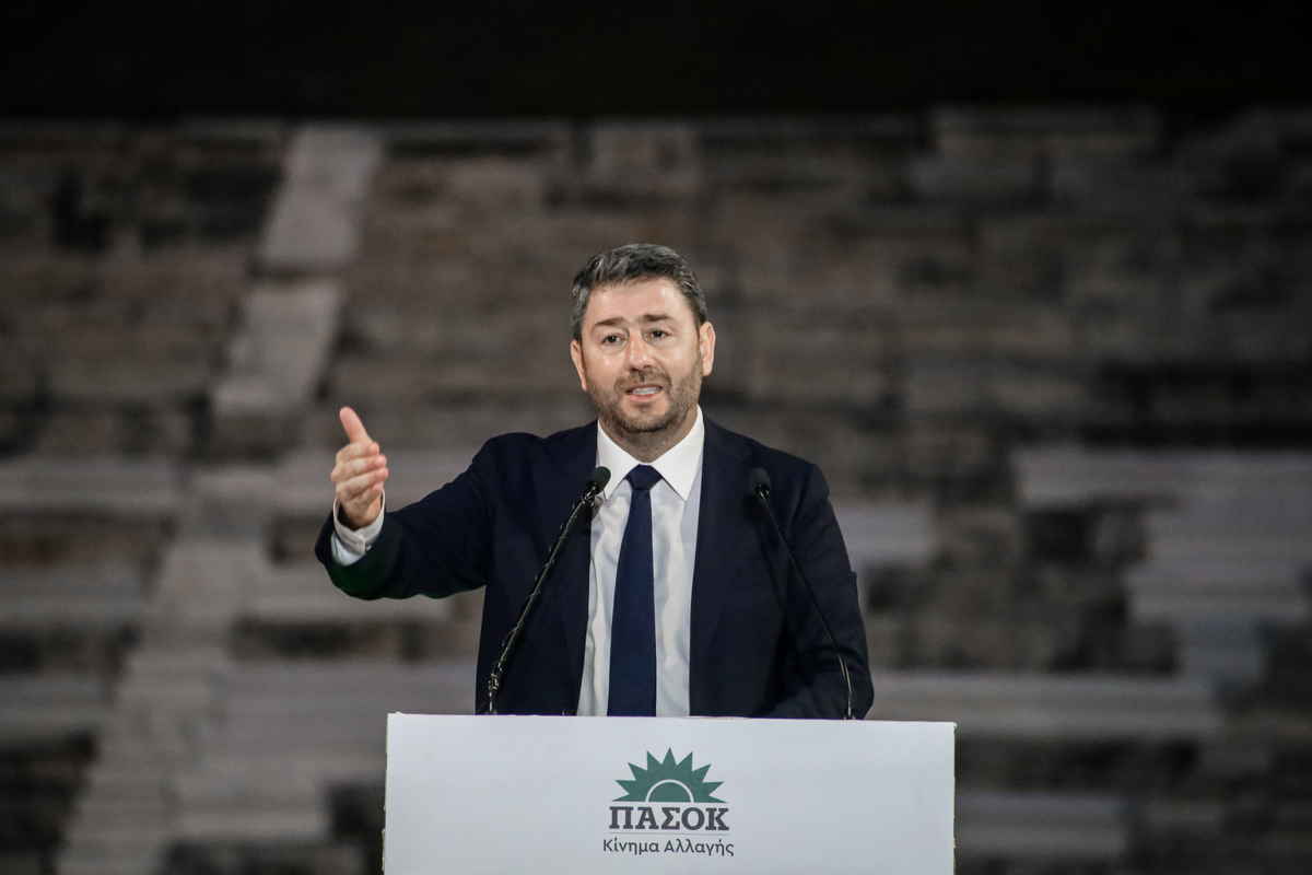 Live η ομιλία του Νίκου Ανδρουλάκη στη Θεσσαλονίκη