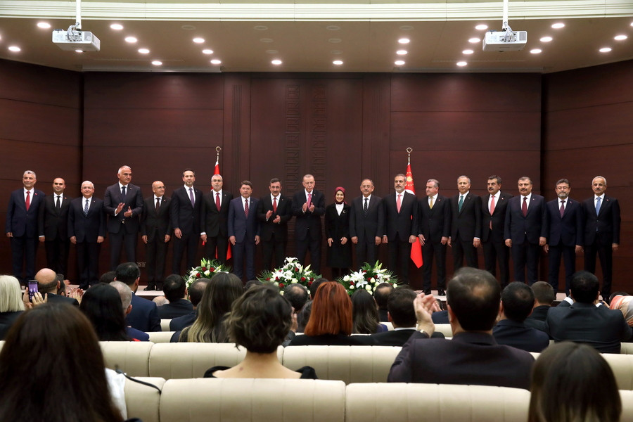 Τουρκία: Ορκίζεται το νέο υπουργικό συμβούλιο – Τα πρόσωπα «κλειδιά» και οι ηχηρές απουσίες