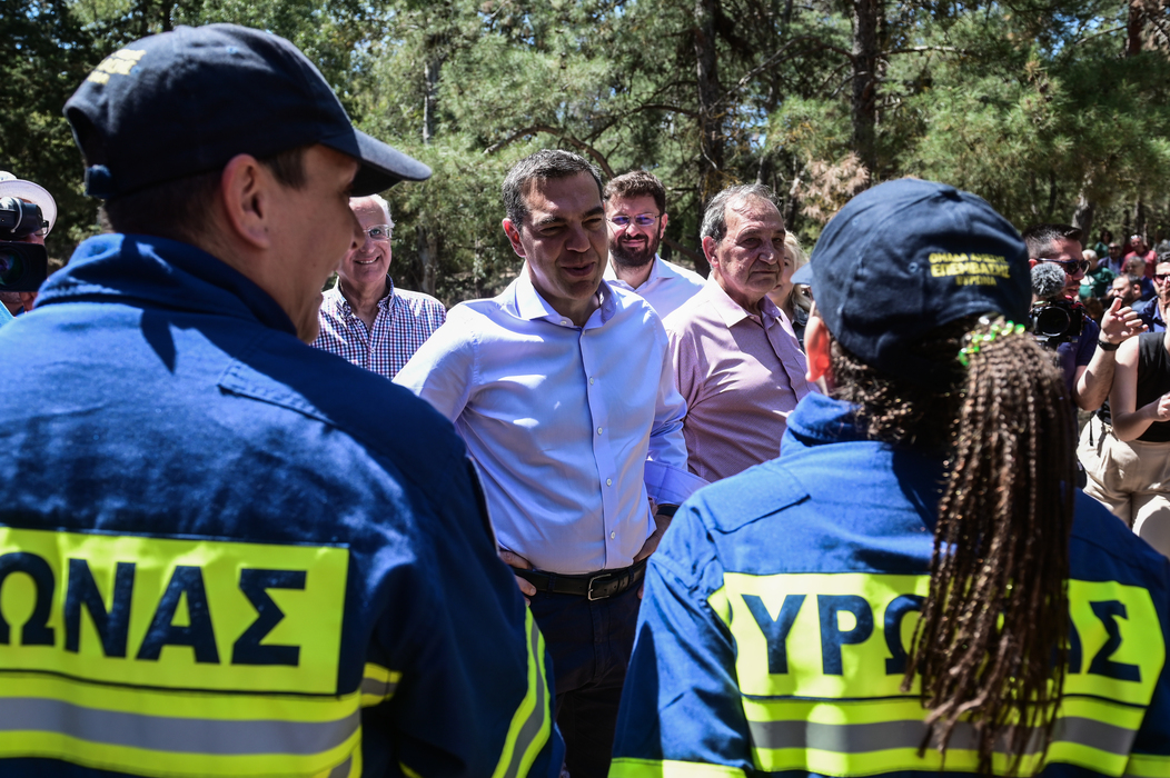 Τσίπρας: Χρέος κάθε προοδευτικής δύναμης να αναδεικνύει σχέδιο δίκαιης πράσινης μετάβασης