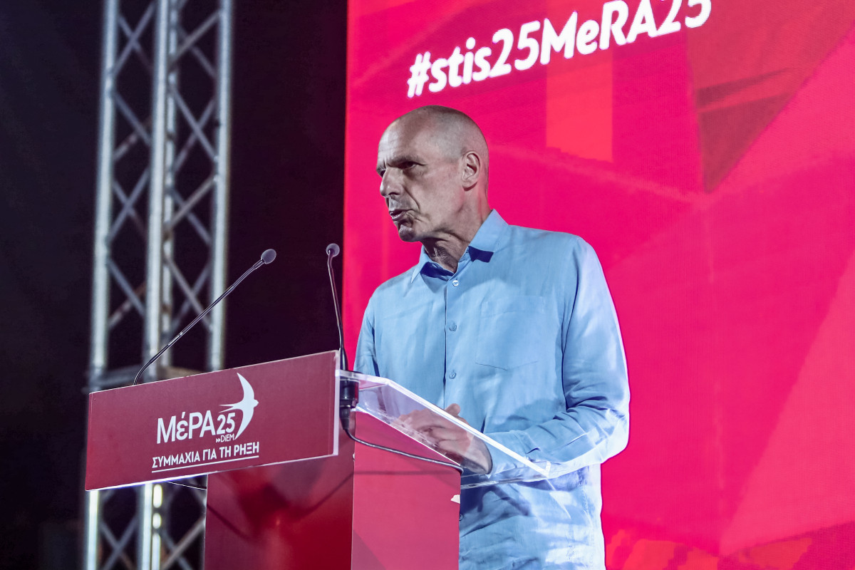 Βαρουφάκης: Μαχητική αντιπολίτευση της σύγχρονης αριστεράς το ΜέΡΑ25