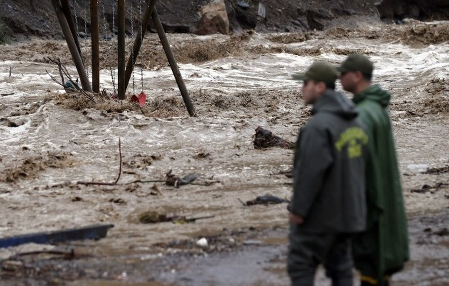 Πλημμύρες στη Χιλή: Νεκροί και αγνοούμενοι